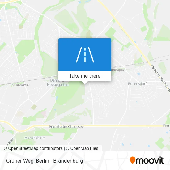 Карта Grüner Weg