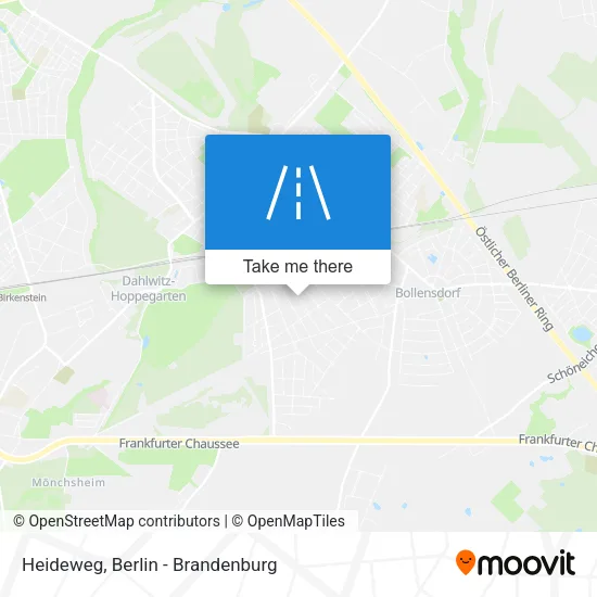 Карта Heideweg