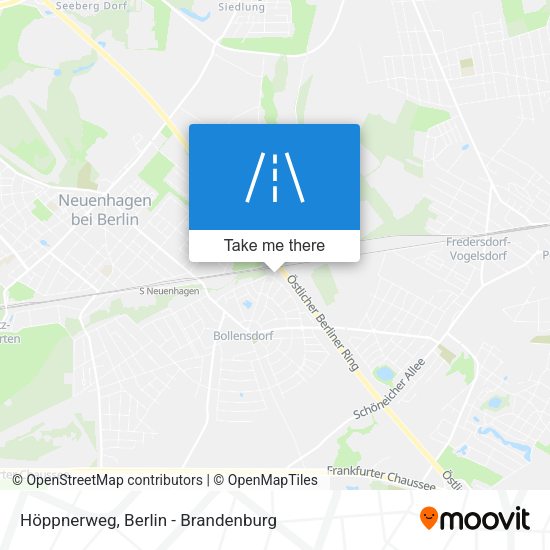 Höppnerweg map