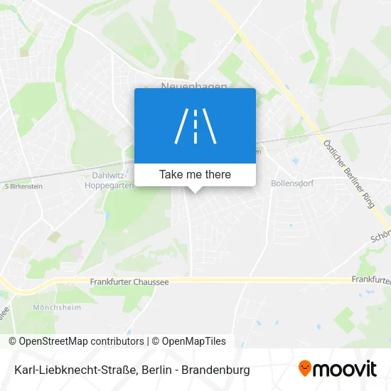 Карта Karl-Liebknecht-Straße