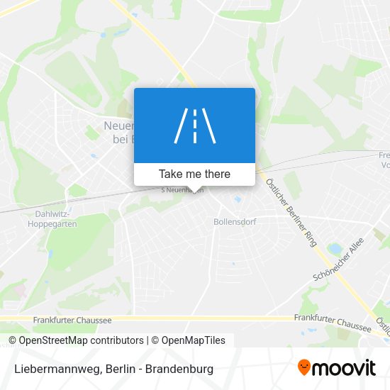Liebermannweg map