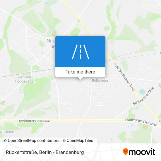 Карта Rückertstraße