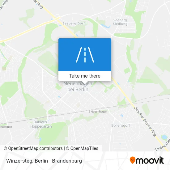 Карта Winzersteg
