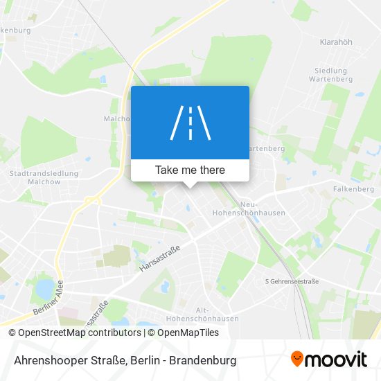 Ahrenshooper Straße map