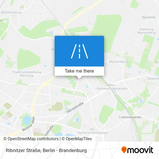 Ribnitzer Straße map