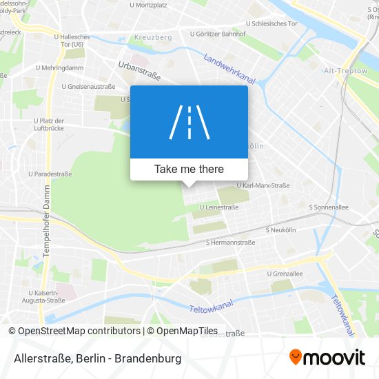 Allerstraße map
