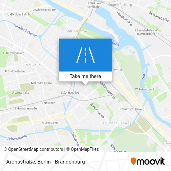 Карта Aronsstraße