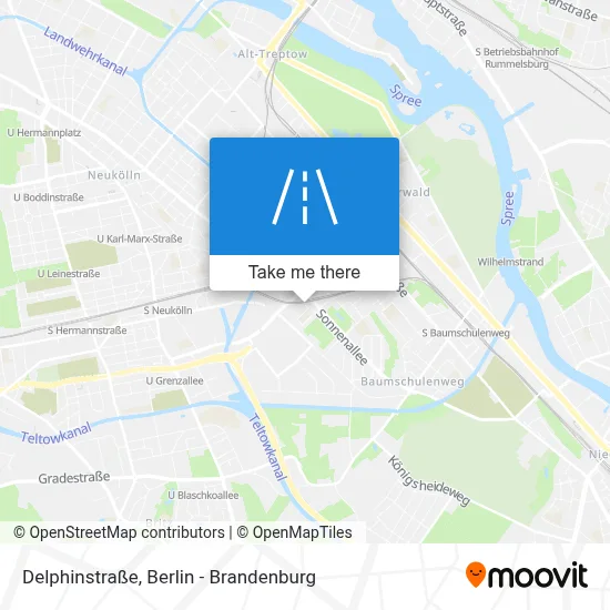 Delphinstraße map