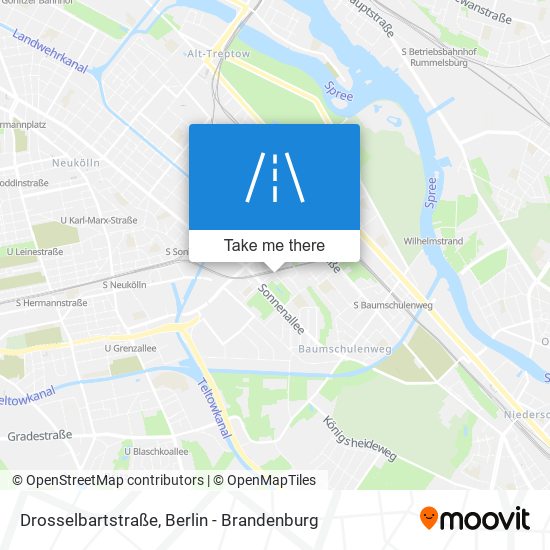 Drosselbartstraße map