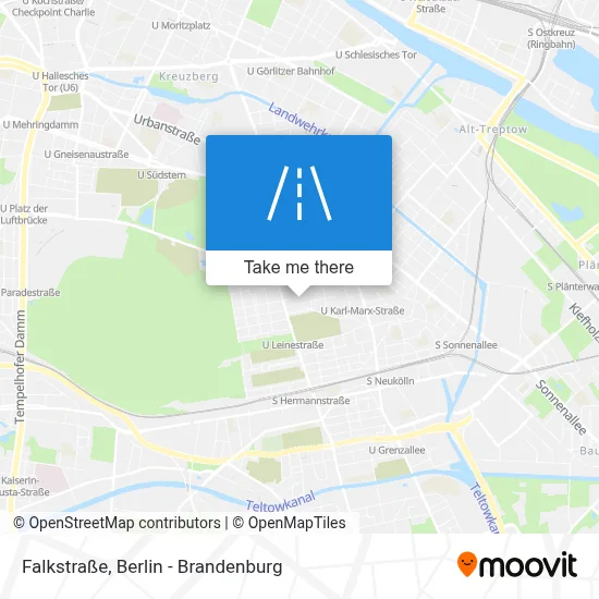 Falkstraße map