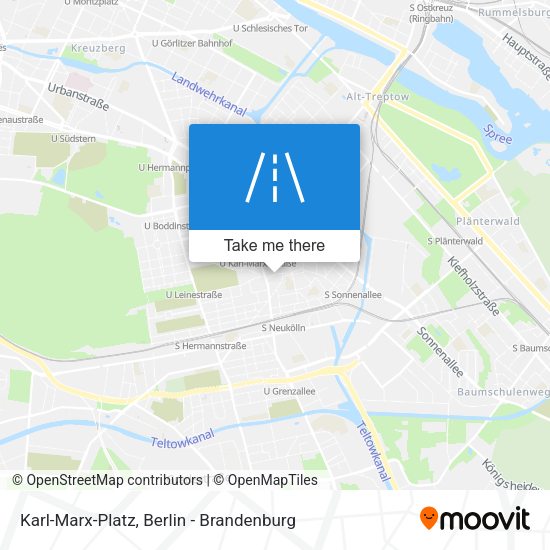 Karl-Marx-Platz map