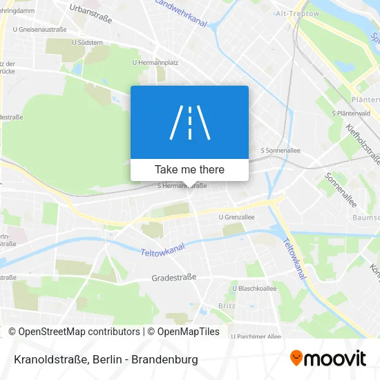 Карта Kranoldstraße