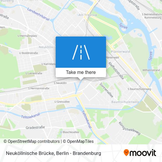 Neuköllnische Brücke map