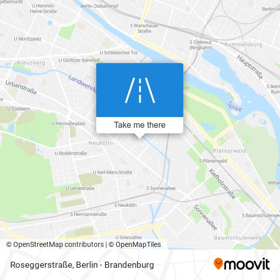 Roseggerstraße map
