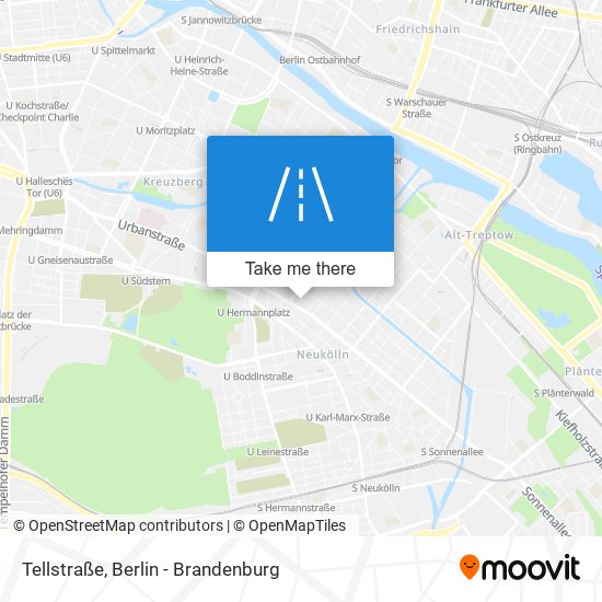 Карта Tellstraße