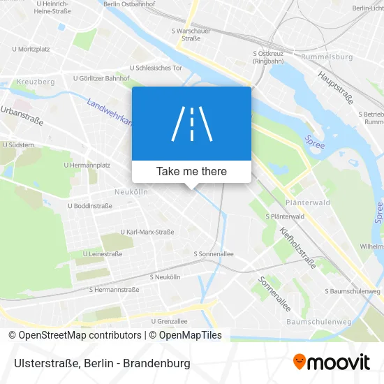 Карта Ulsterstraße