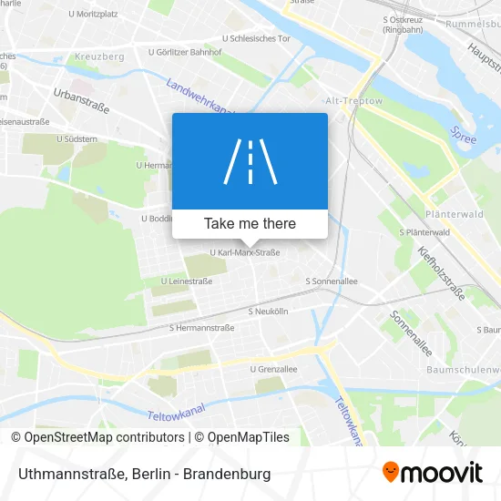 Карта Uthmannstraße