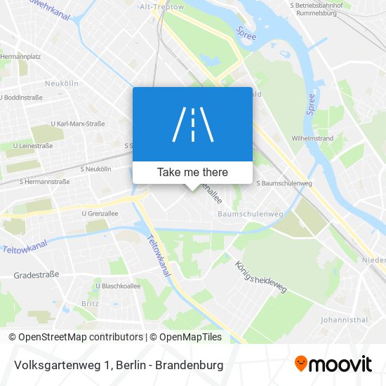 Карта Volksgartenweg 1