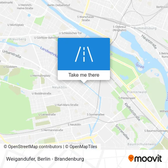 Карта Weigandufer