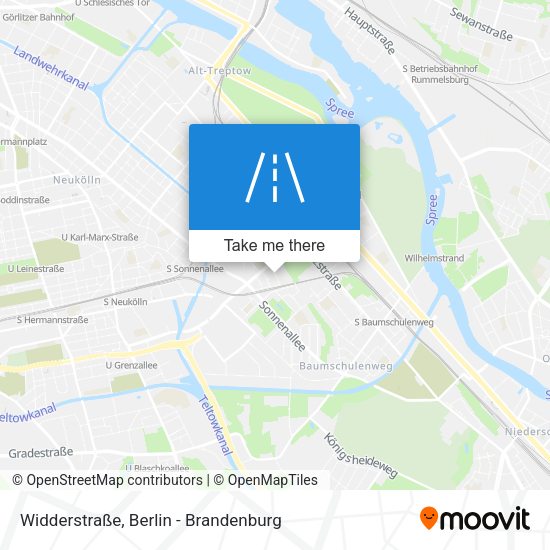 Widderstraße map