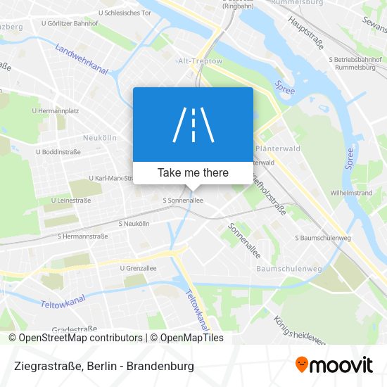 Ziegrastraße map
