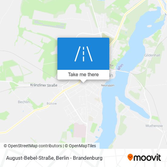 Карта August-Bebel-Straße
