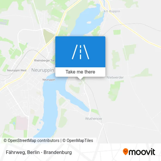 Карта Fährweg