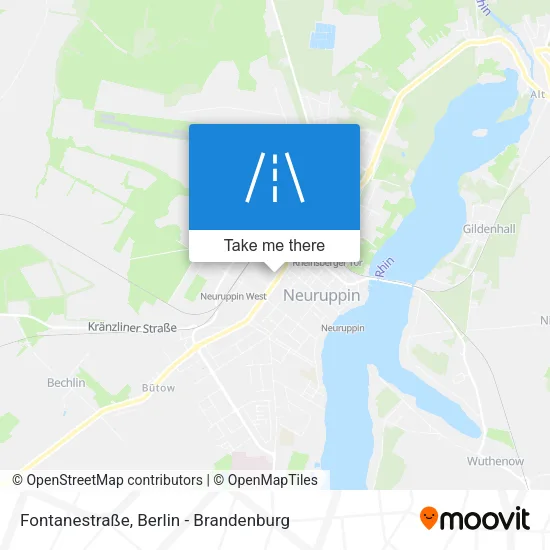 Fontanestraße map