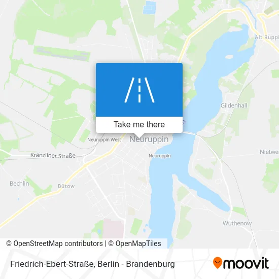 Карта Friedrich-Ebert-Straße