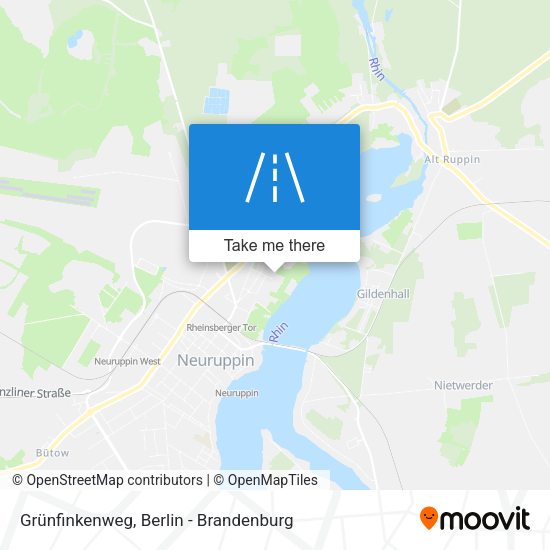 Grünfinkenweg map