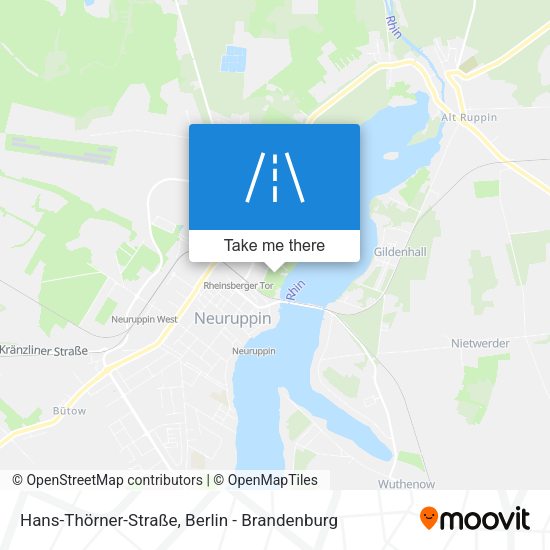 Hans-Thörner-Straße map