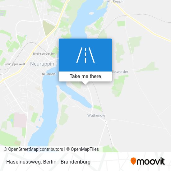 Haselnussweg map