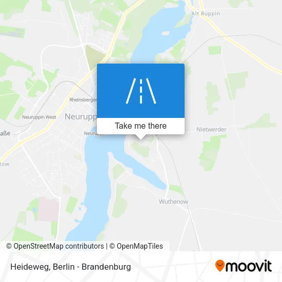 Карта Heideweg