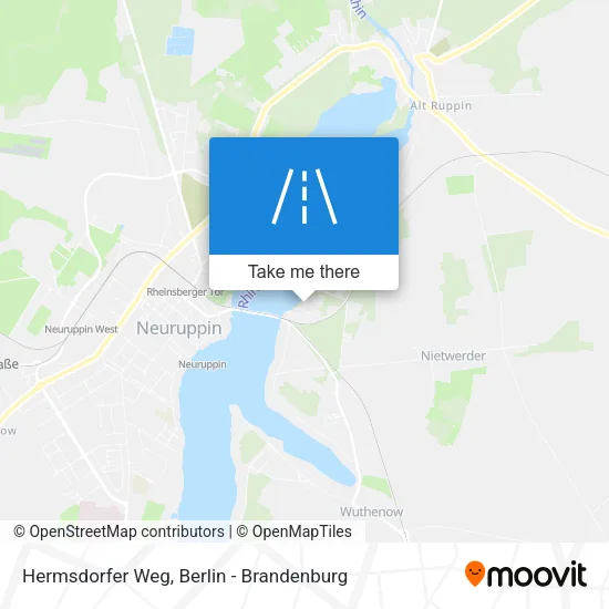 Карта Hermsdorfer Weg