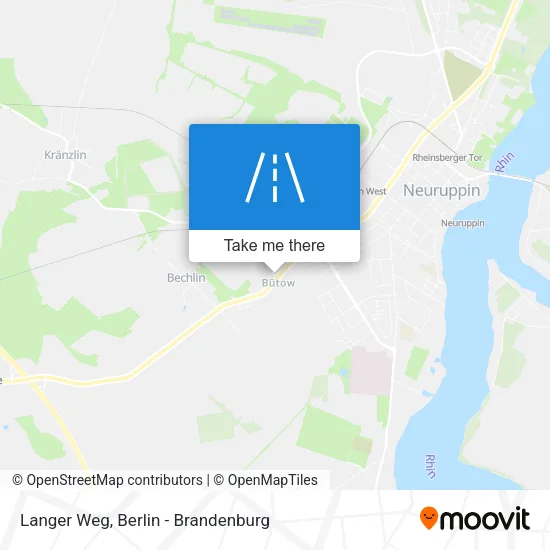 Карта Langer Weg