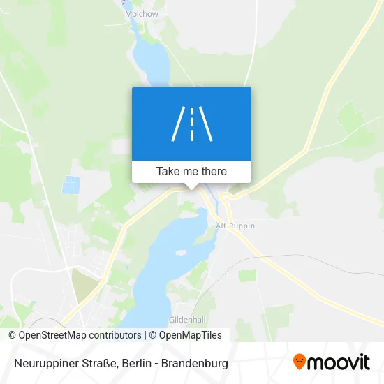 Карта Neuruppiner Straße