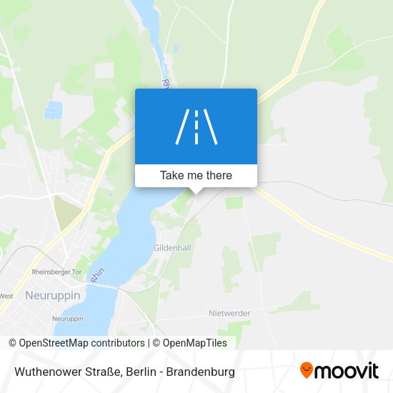Wuthenower Straße map