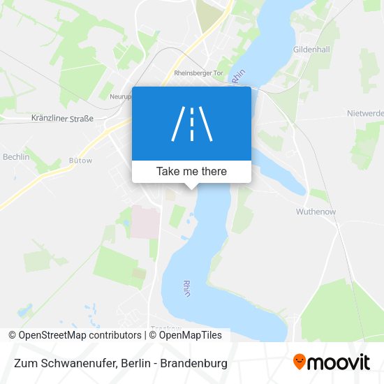 Zum Schwanenufer map