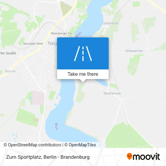 Карта Zum Sportplatz