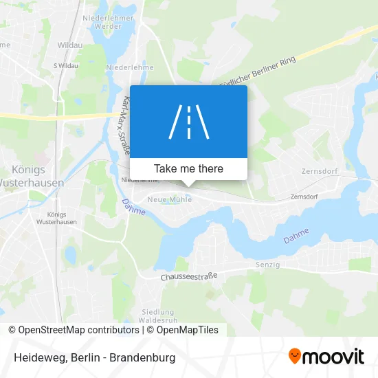 Карта Heideweg