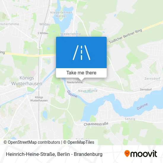 Карта Heinrich-Heine-Straße