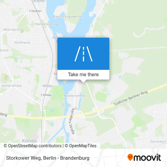 Storkower Weg map