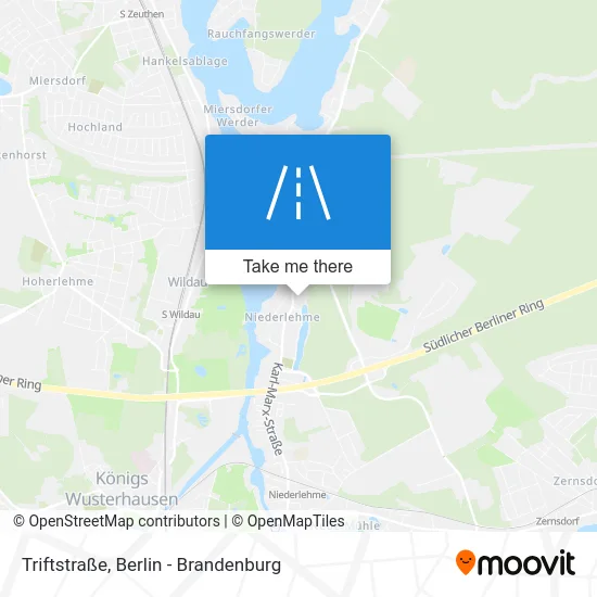 Triftstraße map