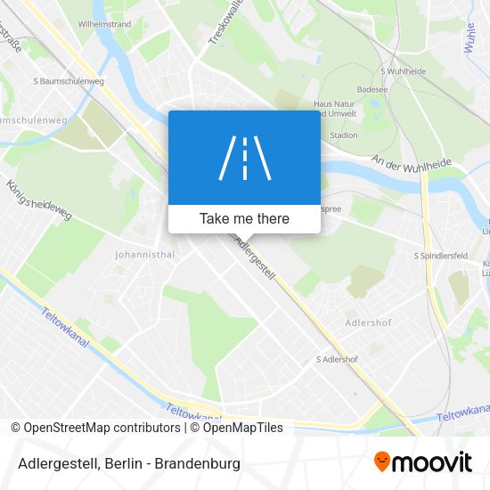 Adlergestell map