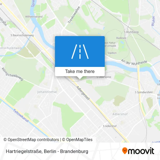 Карта Hartriegelstraße