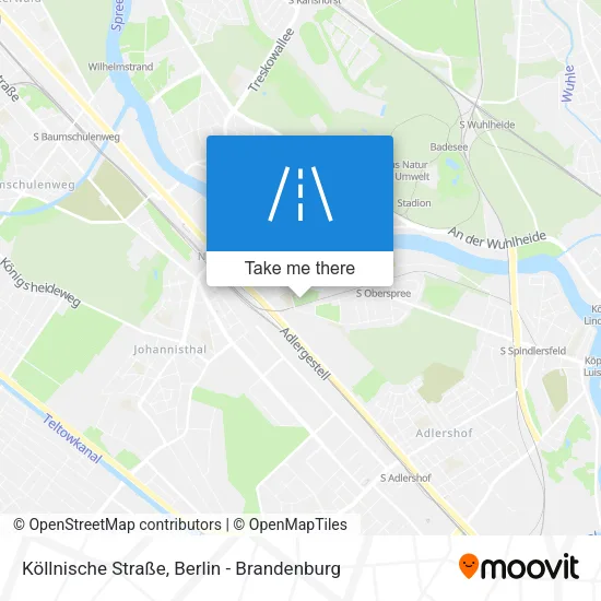 Карта Köllnische Straße