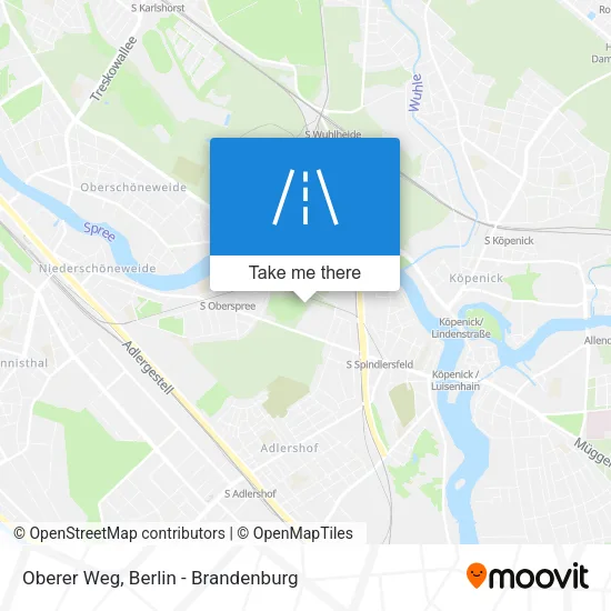 Карта Oberer Weg