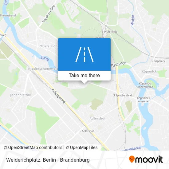Карта Weiderichplatz