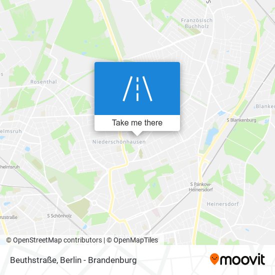 Beuthstraße map