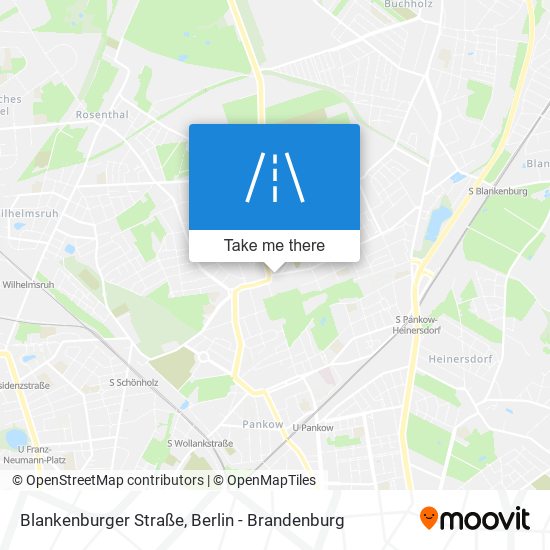 Blankenburger Straße map